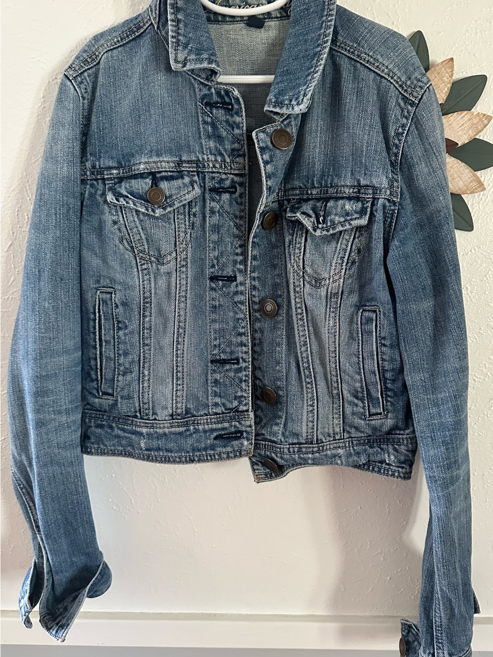 American Eagle Outfitters Light Blue Denim Jacket